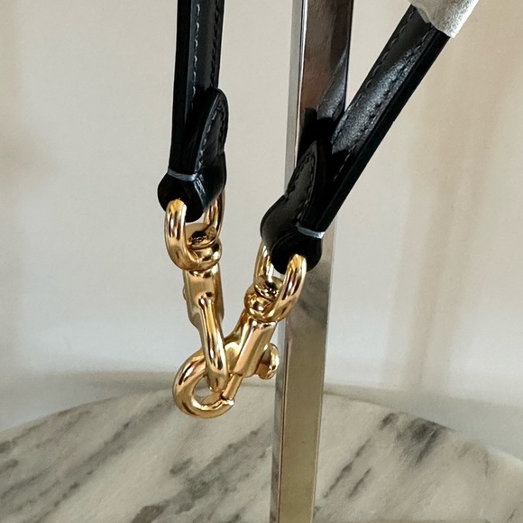 NWT Coach Andrea Carryall Bag In Signature Jacquard in Navy/Midnight Navy CT766 - Picture 13 of 16